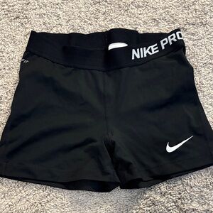 Nike Pro Women's Athletic Black Shorts